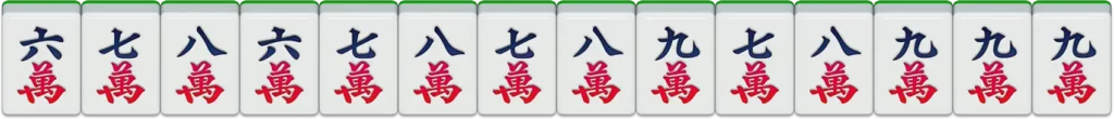 九州棋牌-二人麻將：大於五12番
