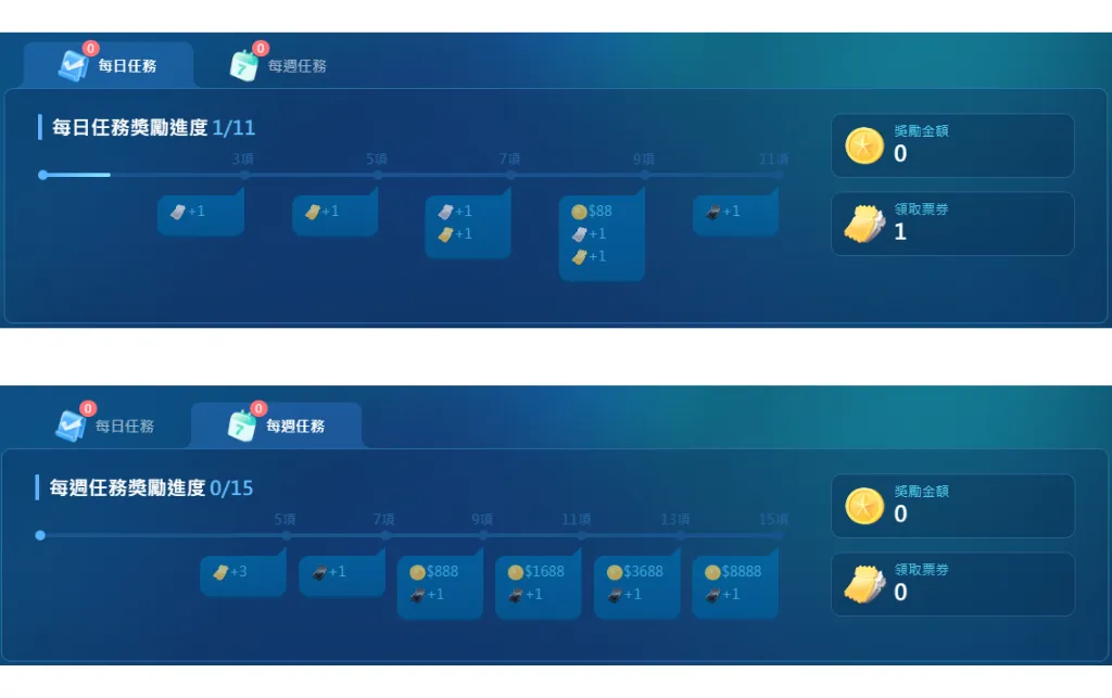 JZ九州娛樂城每日任務