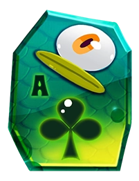 JZ老虎機遊戲-alien poker 一般符號梅花A