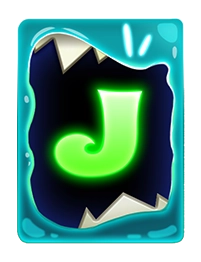 JZ老虎機遊戲-alien poker 一般符號J