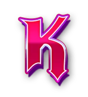 JZ電子搖滾派對老虎機-一般符號K