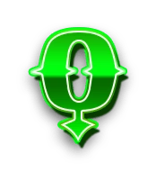 JZ電子搖滾派對老虎機-一般符號Q
